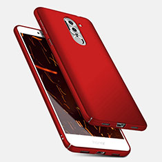 Etui Plastique Rigide Mat M04 pour Huawei Mate 9 Lite Rouge