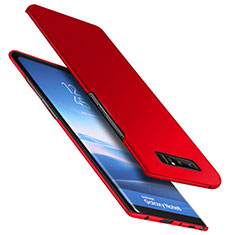 Etui Plastique Rigide Mat M05 pour Samsung Galaxy Note 8 Duos N950F Rouge