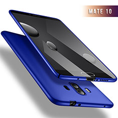 Etui Plastique Rigide Mat M07 pour Huawei Mate 10 Bleu