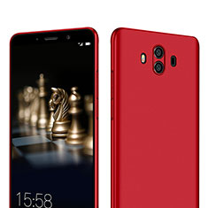 Etui Plastique Rigide Mat M08 pour Huawei Mate 10 Rouge