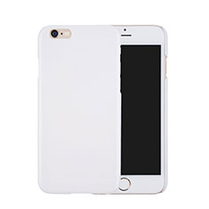 Etui Plastique Rigide Mat pour Apple iPhone 6S Plus Blanc