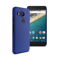 Etui Plastique Rigide Mat pour Google Nexus 5X Bleu