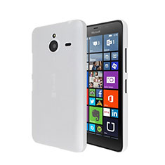 Etui Plastique Rigide Mat pour Microsoft Lumia 640 XL Lte Blanc
