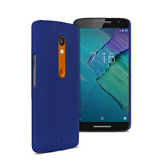 Etui Plastique Rigide Mat pour Motorola Moto X Play Bleu