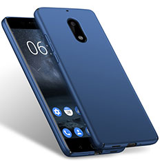 Etui Plastique Rigide Mat pour Nokia 6 Bleu