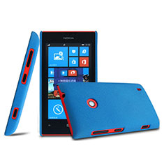Etui Plastique Rigide Mat pour Nokia Lumia 525 Bleu