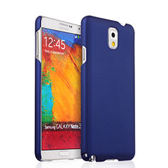 Etui Plastique Rigide Mat pour Samsung Galaxy Note 3 N9000 Bleu