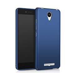 Etui Plastique Rigide Mat pour Xiaomi Redmi Note 2 Bleu