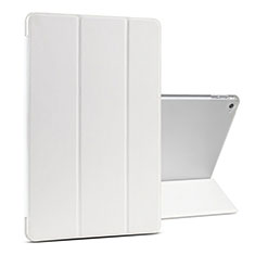 Etui Portefeuille Livre Cuir pour Apple iPad Air 2 Blanc