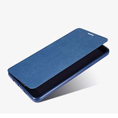 Etui Portefeuille Livre Cuir pour Samsung Galaxy A9 (2016) A9000 Bleu