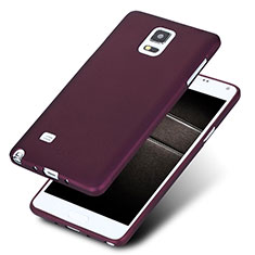 Etui Ultra Fine Silicone Souple S02 pour Samsung Galaxy Note 4 Duos N9100 Dual SIM Violet