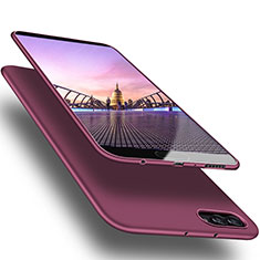 Etui Ultra Fine Silicone Souple S07 pour Huawei Honor V10 Violet