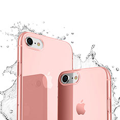 Etui Ultra Fine Silicone Souple Transparente pour Apple iPhone 7 Rose