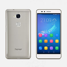 Etui Ultra Fine Silicone Souple Transparente pour Huawei Honor 5X Gris