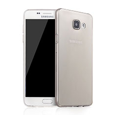 Etui Ultra Fine Silicone Souple Transparente pour Samsung Galaxy A5 (2016) SM-A510F Gris