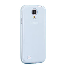 Etui Ultra Fine Silicone Souple Transparente pour Samsung Galaxy S4 i9500 i9505 Bleu