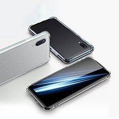 Etui Ultra Fine TPU Souple Transparente T02 pour Samsung Galaxy A01 SM-A015 Clair