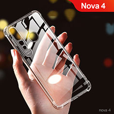Etui Ultra Fine TPU Souple Transparente T03 pour Huawei Nova 4 Clair
