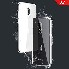 Etui Ultra Fine TPU Souple Transparente T03 pour Nokia X7 Clair