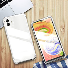 Etui Ultra Fine TPU Souple Transparente T03 pour Samsung Galaxy A04 4G Clair