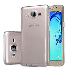 Etui Ultra Fine TPU Souple Transparente T03 pour Samsung Galaxy On5 Pro Gris