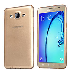 Etui Ultra Fine TPU Souple Transparente T03 pour Samsung Galaxy On5 Pro Or