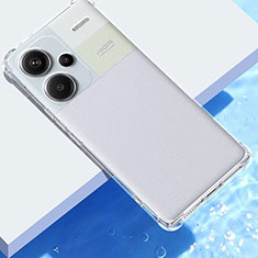 Etui Ultra Fine TPU Souple Transparente T03 pour Xiaomi Redmi Note 13 Pro+ Plus 5G Clair
