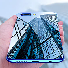 Etui Ultra Fine TPU Souple Transparente T07 pour Huawei Honor 10 Bleu