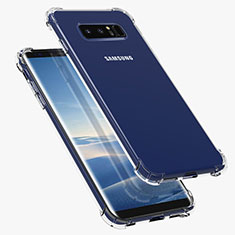 Etui Ultra Fine TPU Souple Transparente T07 pour Samsung Galaxy Note 8 Duos N950F Clair