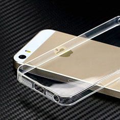 Etui Ultra Slim Silicone Souple Transparente HT01 pour Apple iPhone 5 Clair