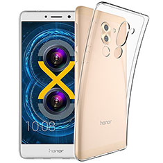 Etui Ultra Slim Silicone Souple Transparente pour Huawei Honor 6X Clair