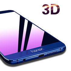 Film 3D Verre Trempe Protecteur d'Ecran pour Huawei Honor 8 Bleu