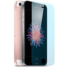 Film Protecteur d'Ecran Verre Trempe Anti-Lumiere Bleue B02 pour Apple iPhone 5 Bleu