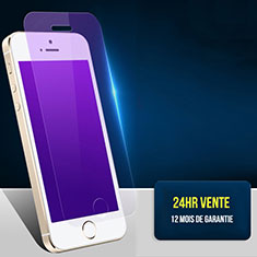 Film Protecteur d'Ecran Verre Trempe Anti-Lumiere Bleue L01 pour Apple iPhone 5 Clair