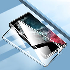 Film Protecteur d'Ecran Verre Trempe Integrale F04 pour Samsung Galaxy S22 Ultra 5G Noir