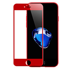 Film Protecteur d'Ecran Verre Trempe Integrale F18 pour Apple iPhone 8 Rouge