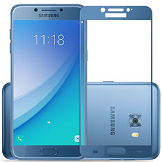 Film Protecteur d'Ecran Verre Trempe Integrale pour Samsung Galaxy C5 Pro C5010 Bleu