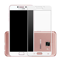 Film Protecteur d'Ecran Verre Trempe Integrale pour Samsung Galaxy C5 SM-C5000 Blanc