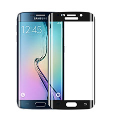 Film Protecteur d'Ecran Verre Trempe Integrale pour Samsung Galaxy S6 Edge SM-G925 Noir