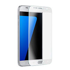Film Protecteur d'Ecran Verre Trempe Integrale pour Samsung Galaxy S7 G930F G930FD Blanc