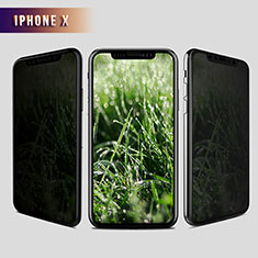 Film Protecteur d'Ecran Verre Trempe Privacy S01 pour Apple iPhone X Clair