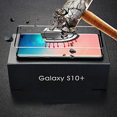 Film Protection Protecteur d'Ecran Verre Trempe Integrale pour Samsung Galaxy S10 Plus Noir