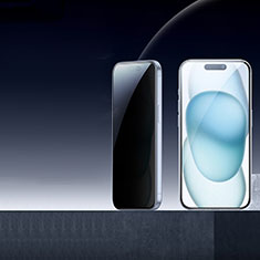 Film Protection Protecteur d'Ecran Verre Trempe Privacy S01 pour Apple iPhone 15 Clair