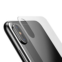 Film Protection Verre Trempe Arriere Protecteur d'Ecran pour Apple iPhone Xs Clair