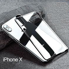 Film Protection Verre Trempe Arriere Protecteur d'Ecran Z01 pour Apple iPhone Xs Max Noir