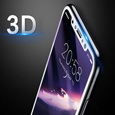 Film Protection Verre Trempe Protecteur d'Ecran 3D pour Apple iPhone Xs Max Blanc
