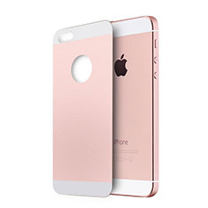 Film Verre Trempe Arriere Protecteur d'Ecran pour Apple iPhone 5S Or Rose