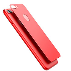 Film Verre Trempe Arriere Protecteur d'Ecran pour Apple iPhone 7 Plus Rouge