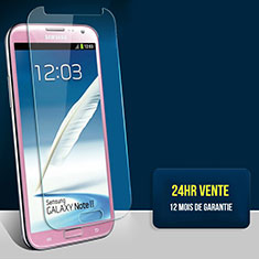 Film Verre Trempe Protecteur d'Ecran T01 pour Samsung Galaxy Note 2 N7100 N7105 Clair