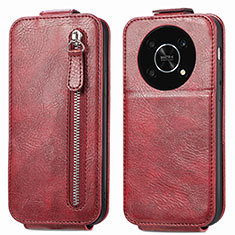 Housse Clapet Portefeuille Cuir pour Huawei Nova Y90 Rouge